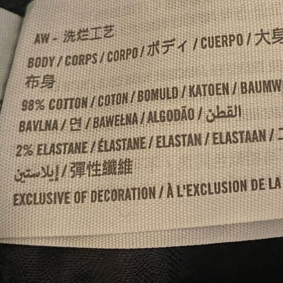 Abercrombie & Fitch - Athletic Slim Jeans - Men's size 30 x 32 Black Wash - Picture 5 of 10